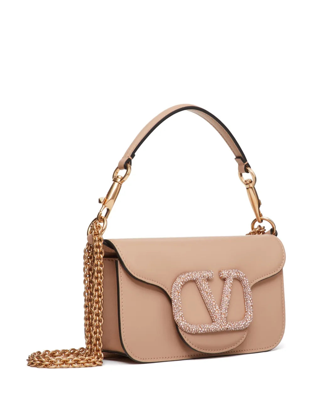 Valentino Garavani Small Loco Embellished Shoulder Bag