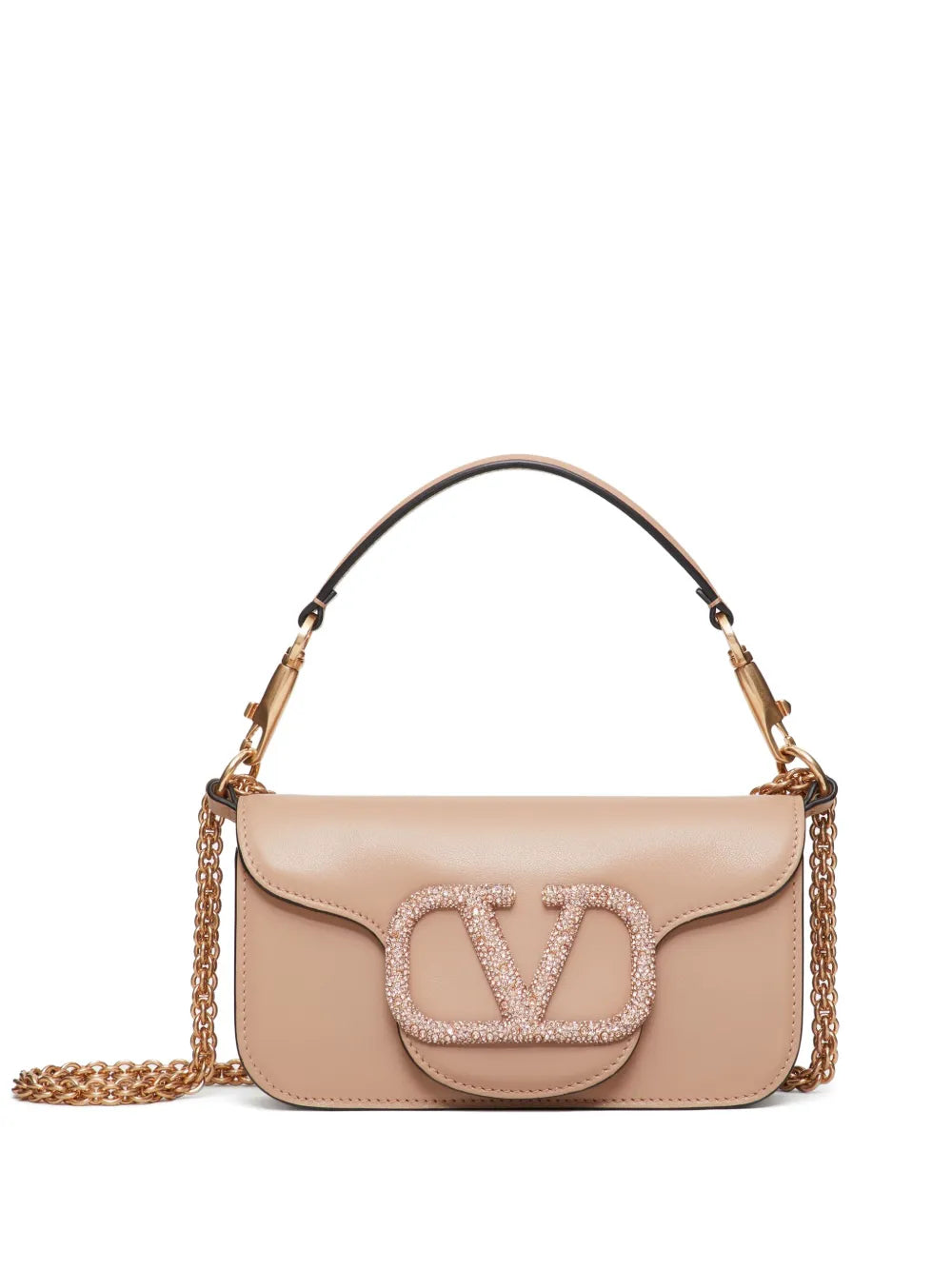Valentino Garavani Small Loco Embellished Shoulder Bag