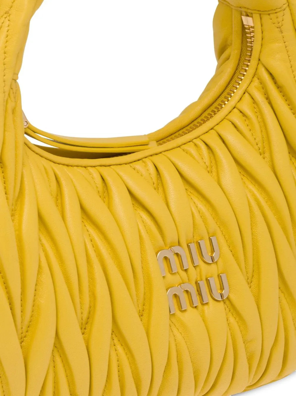 Miu Miu Mini Wander Matelasse Shoulder Bag