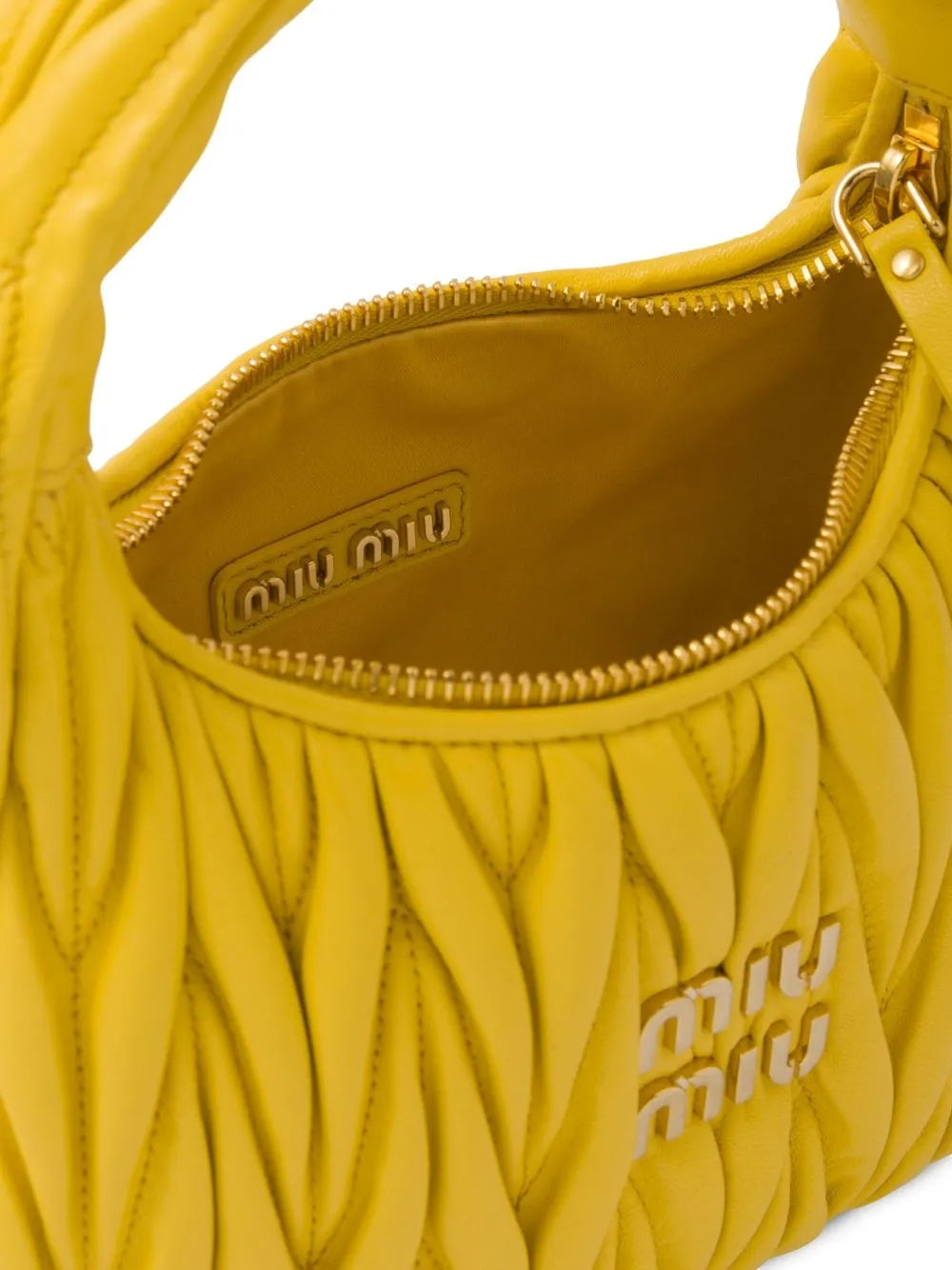 Miu Miu Mini Wander Matelasse Shoulder Bag