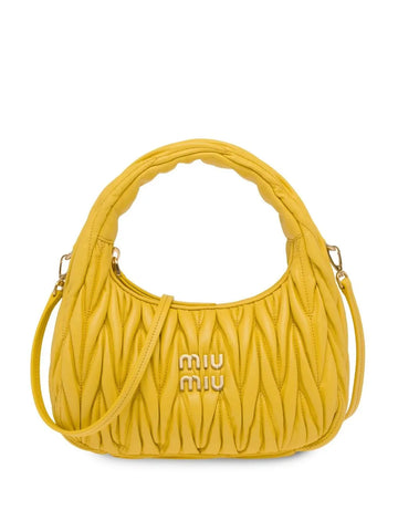 Miu Miu Mini Wander Matelasse Shoulder Bag