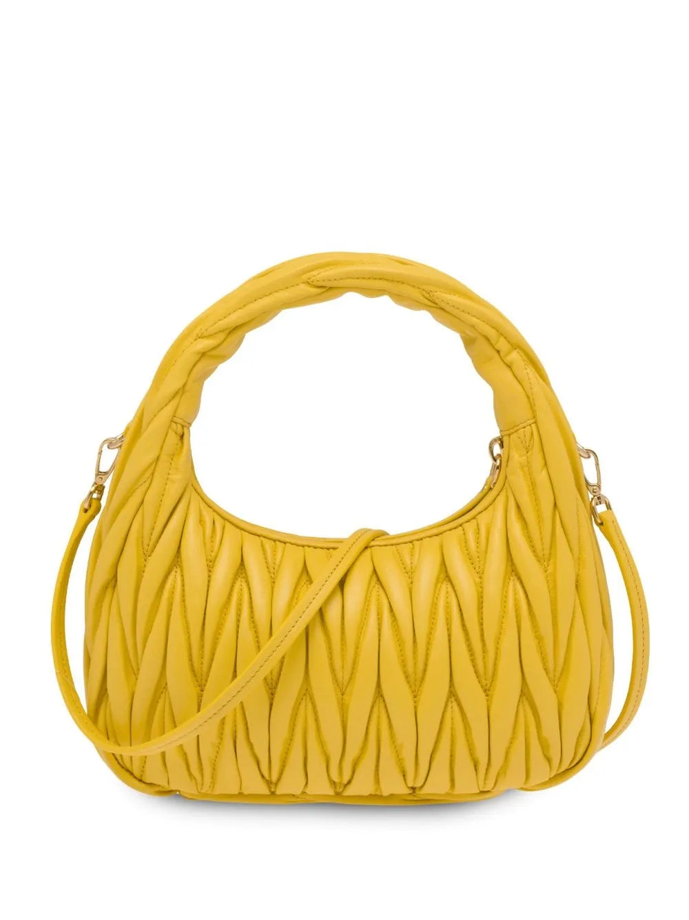 Miu Miu Mini Wander Matelasse Shoulder Bag