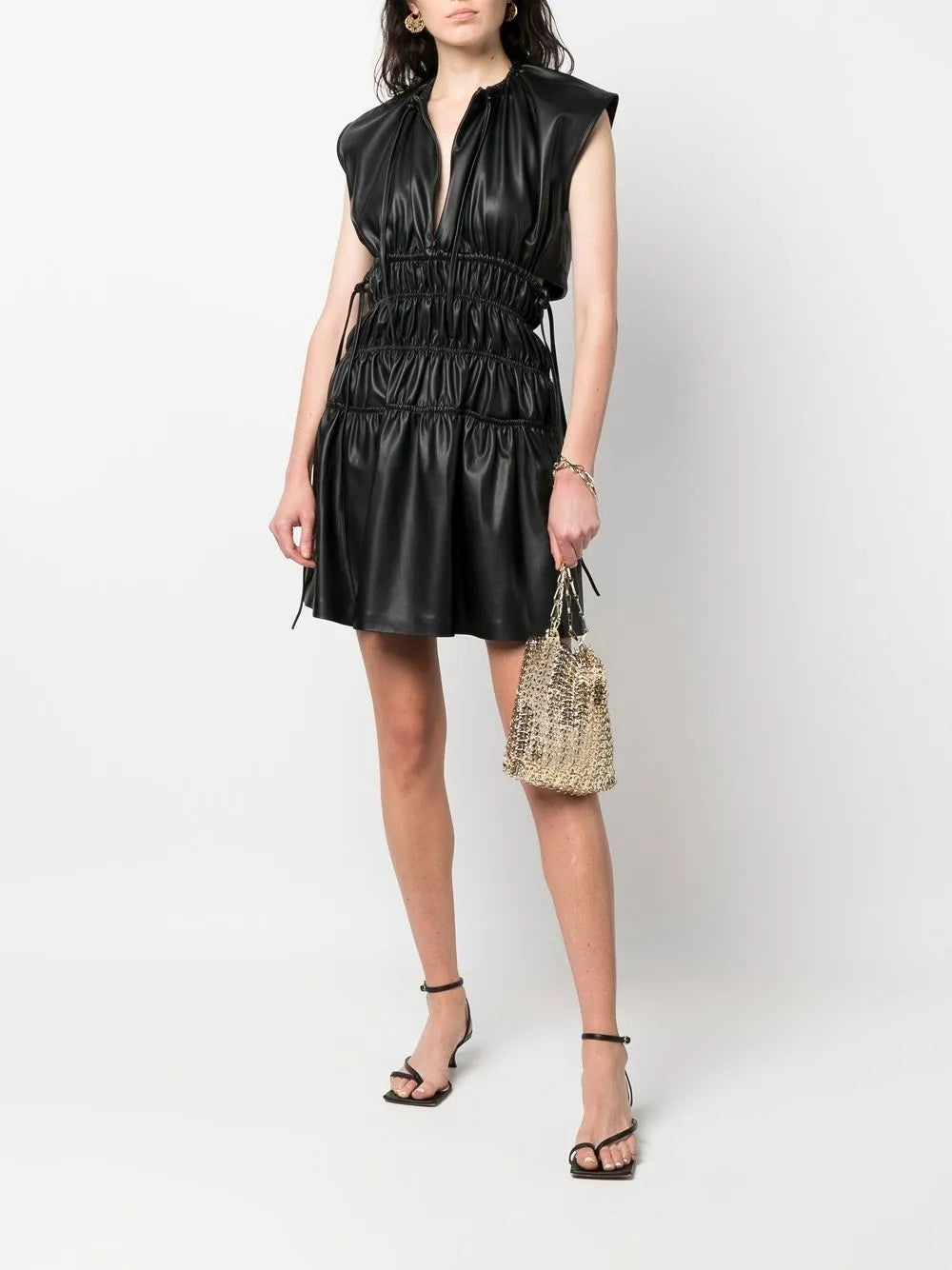 Rabanne Gold Iconic Chain 1969 Cross Body Bag
