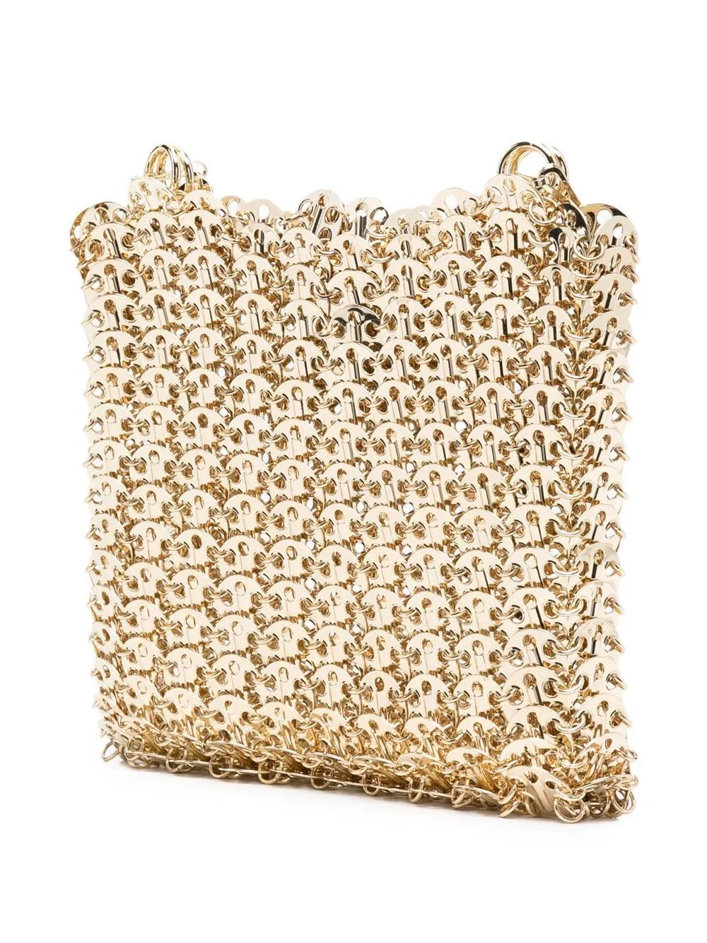 Rabanne Gold Iconic Chain 1969 Cross Body Bag