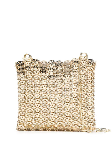 Rabanne Gold Iconic Chain 1969 Cross Body Bag
