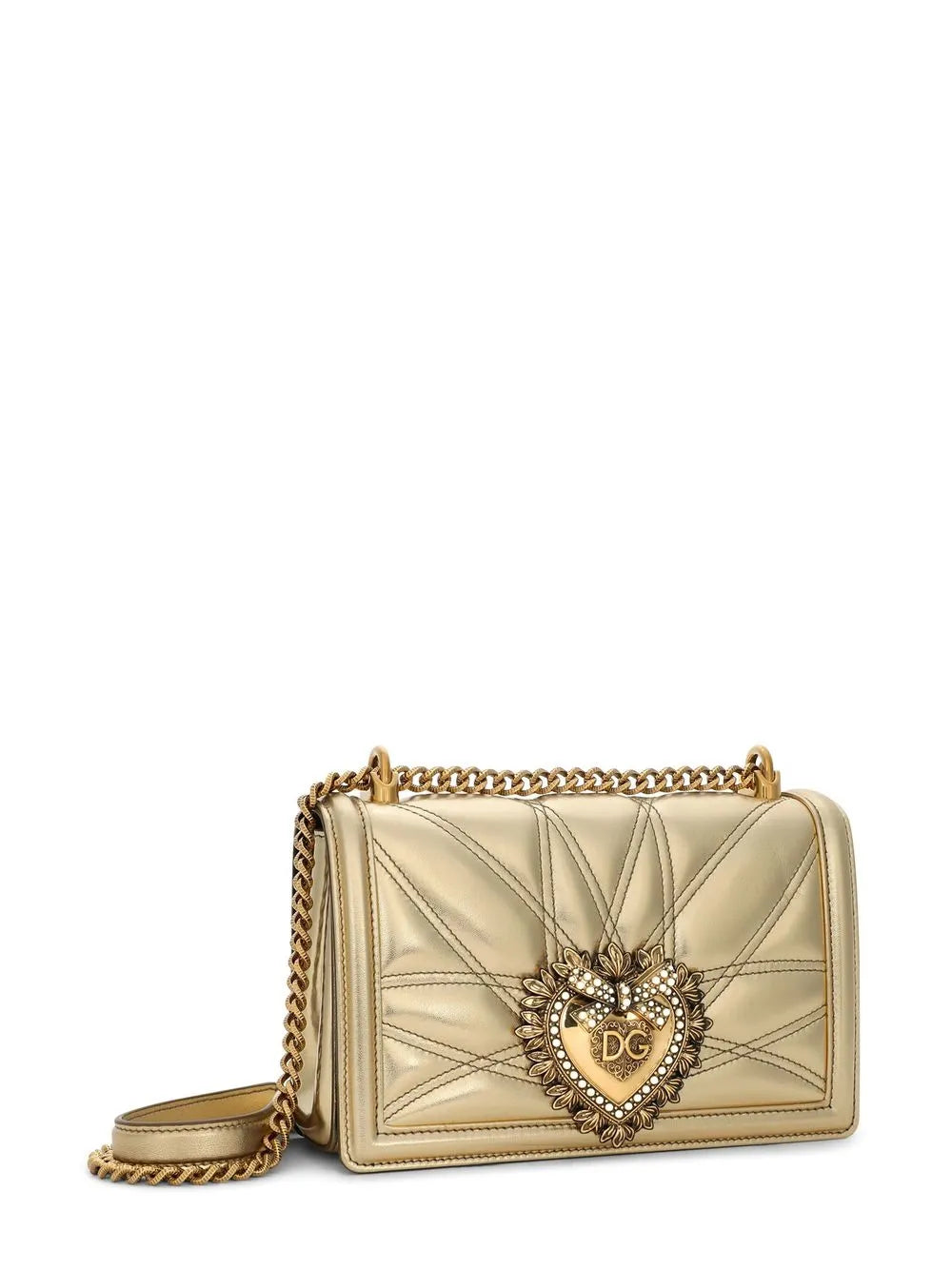 Dolce Gabbana Medium Devotion Shoulder Bag