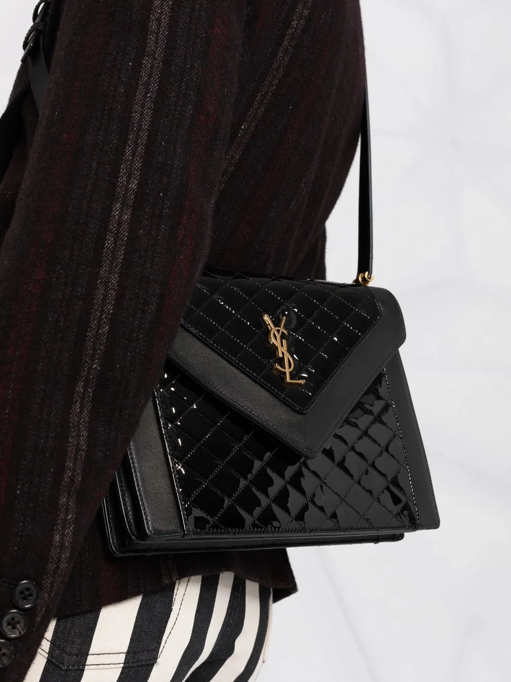 Saint Laurent Gaby Quilted Shoulder Bag