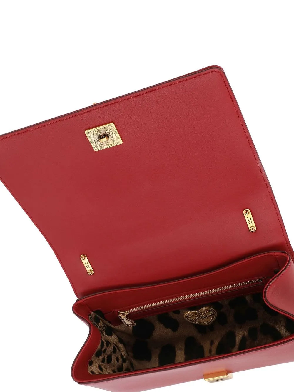 Dolce Gabbana Medium Devotion Quilted Shoulder Bag