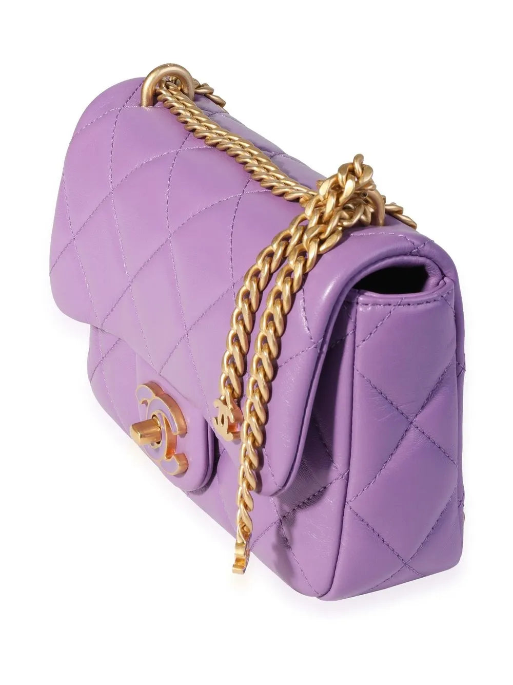 Chanel Pre Owned Mini Classic Flap Square Shoulder Bag