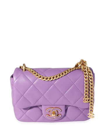 Chanel Pre Owned Mini Classic Flap Square Shoulder Bag