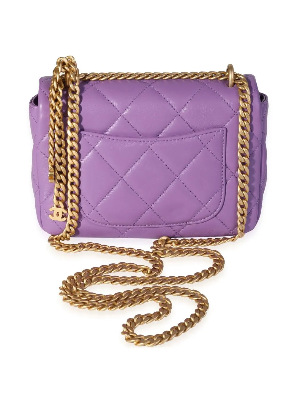 Chanel Pre Owned Mini Classic Flap Square Shoulder Bag