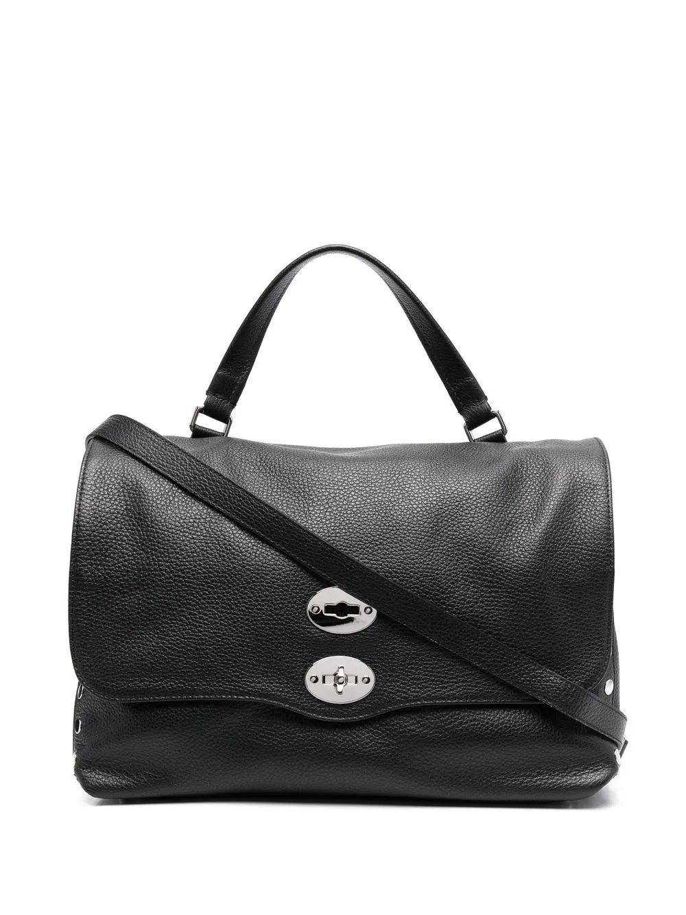 Zanellato Medium Postina Studded Tote Bag