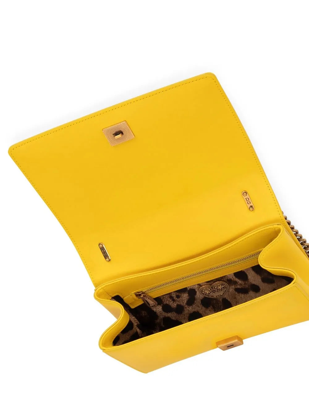 Dolce Gabbana Medium Devotion Quilted Shoulder Bag