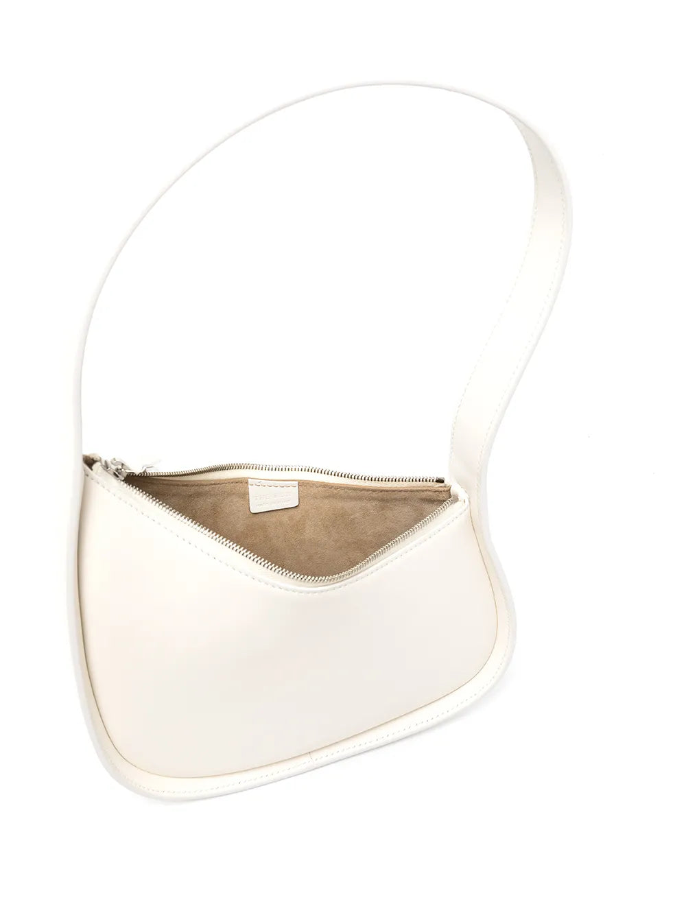 The Row Half Moon Leather Shoulder Bag