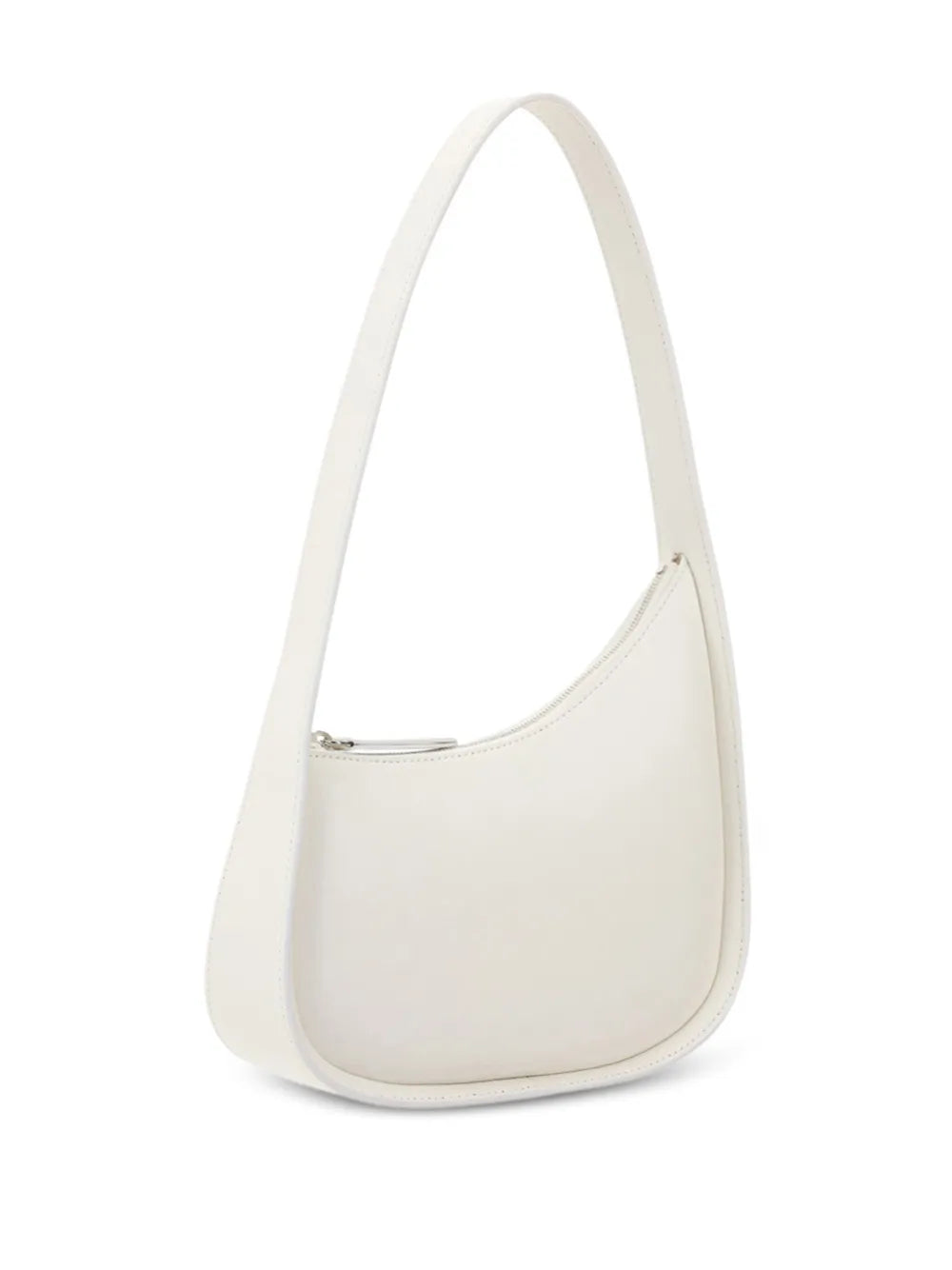 The Row Half Moon Leather Shoulder Bag