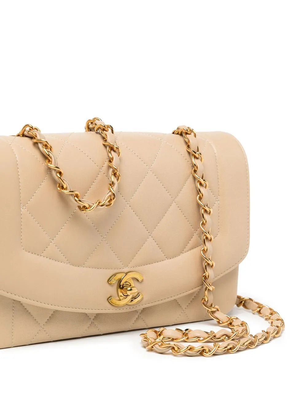 Chanel Pre Owned 1994 1996 Small Diana Shoulder Bag
