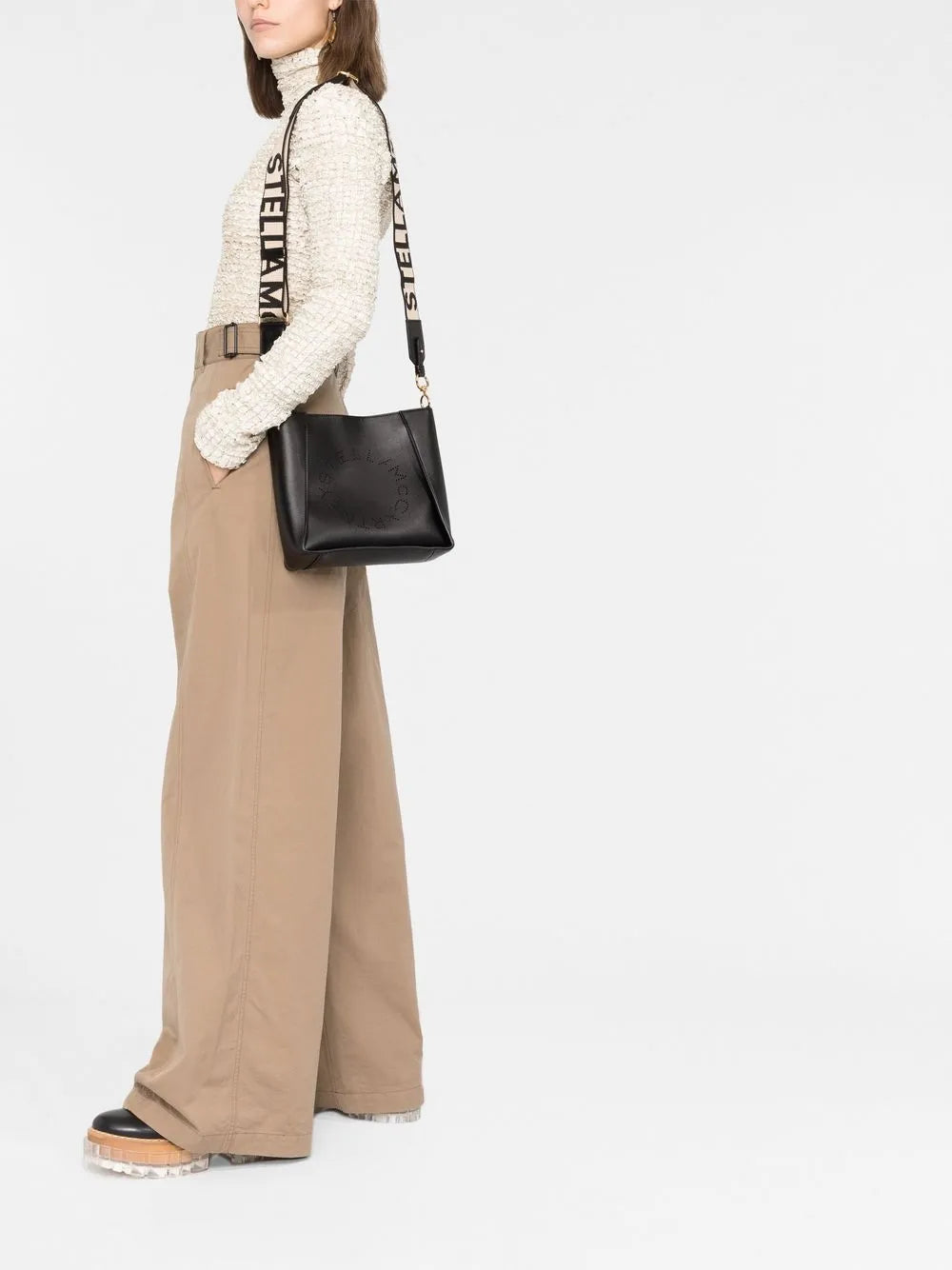 Stella Mccartney Stella Logo Shoulder Bag