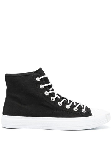 Acne Studios Contrasting Toe-Cap High-Top Sneakers