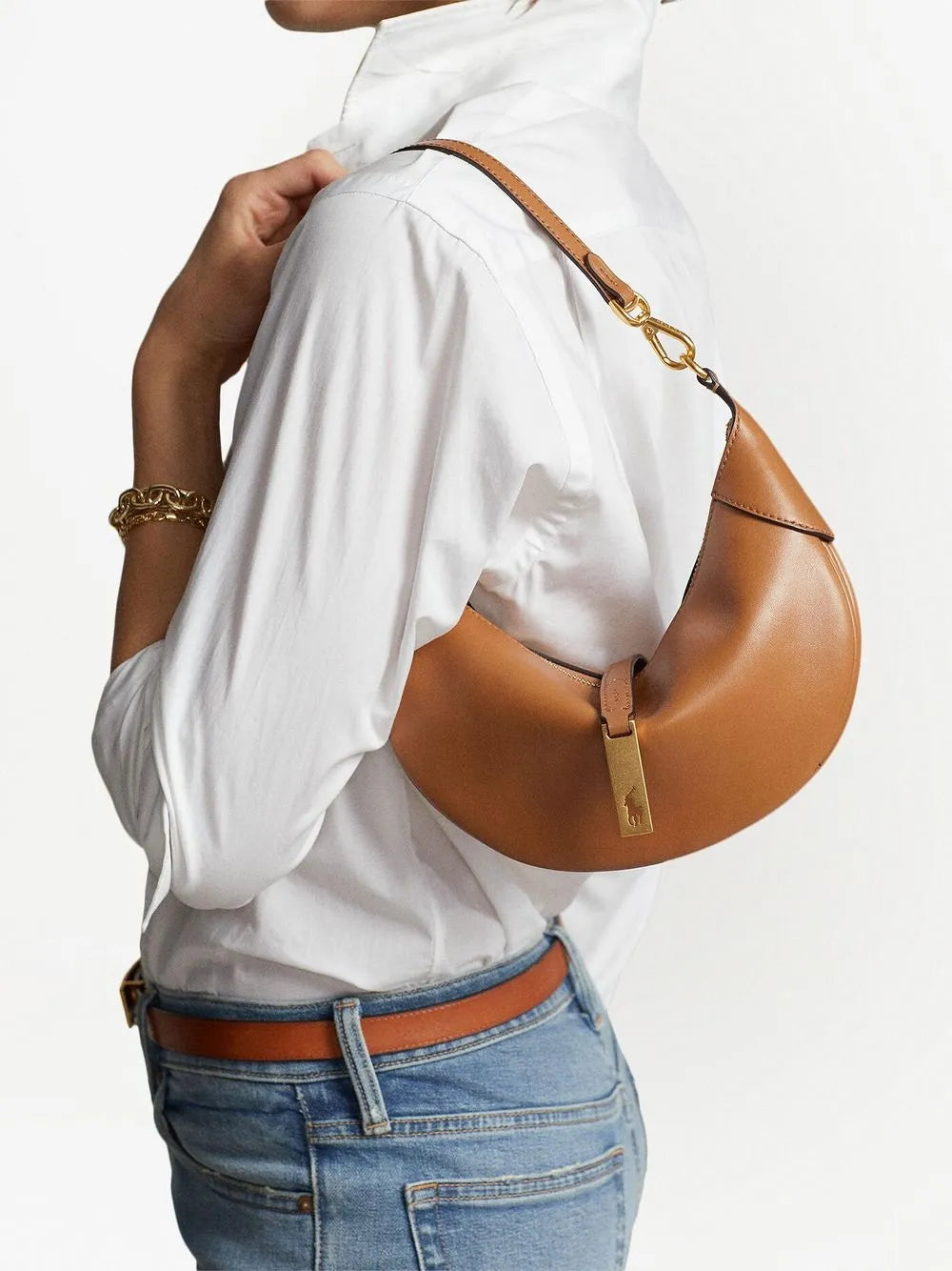 Polo Ralph Lauren Small Leather Shoulder Bag