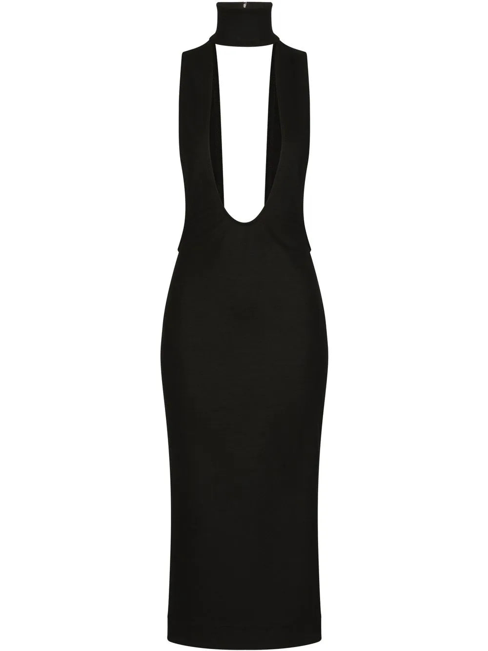 Dolce Gabbana Cut Out Midi Dress