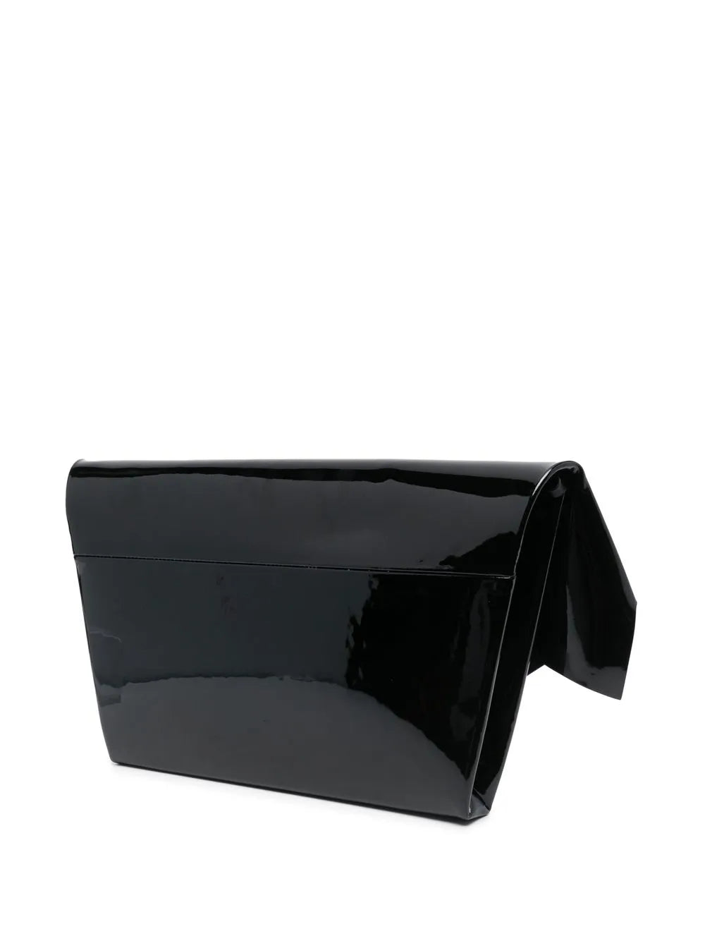 Maison Margiela Logo Plaque Leather Shoulder Bag