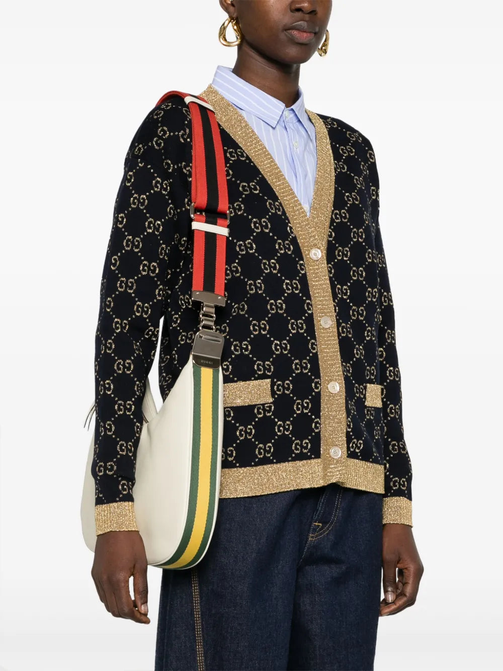 Gucci Medium Attache Shoulder Bag