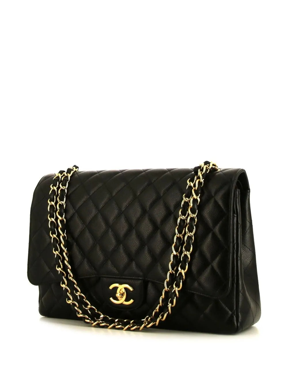 Chanel Pre Owned Timeless Jumbo Classic Flap Shoulder Bag