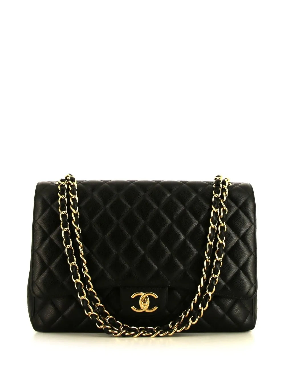 Chanel Pre Owned Timeless Jumbo Classic Flap Shoulder Bag