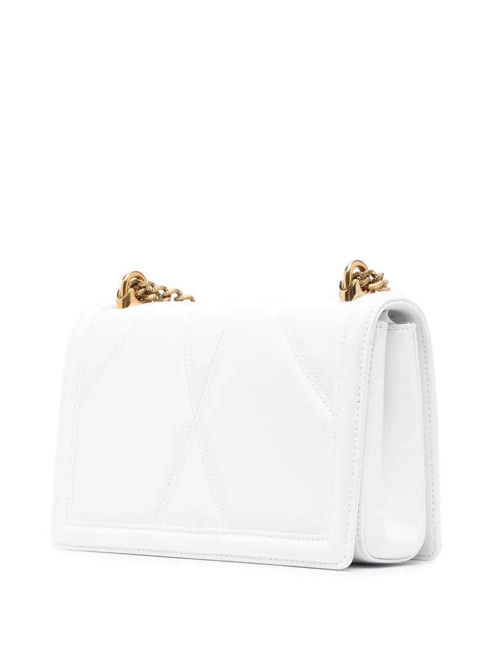 Dolce Gabbana Medium Devotion Quilted Shoulder Bag
