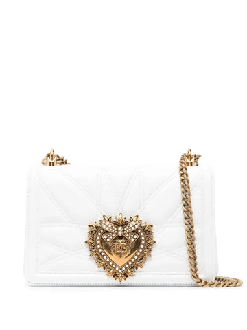 Dolce Gabbana Medium Devotion Quilted Shoulder Bag