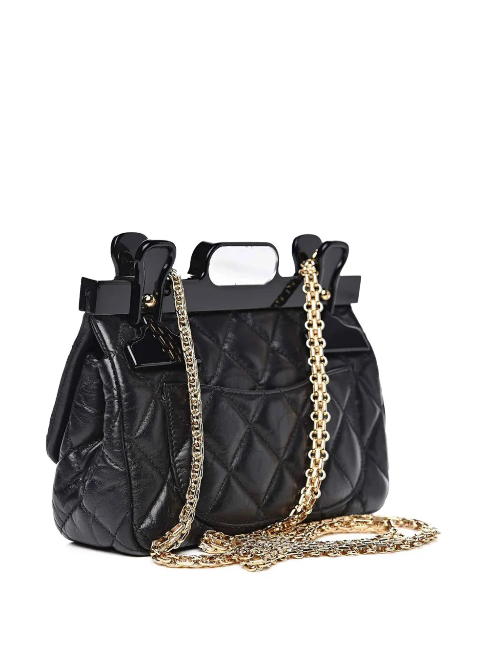 Chanel Pre Owned 2016 Small 255 Reissue Flap Hanger Shoulder Bag