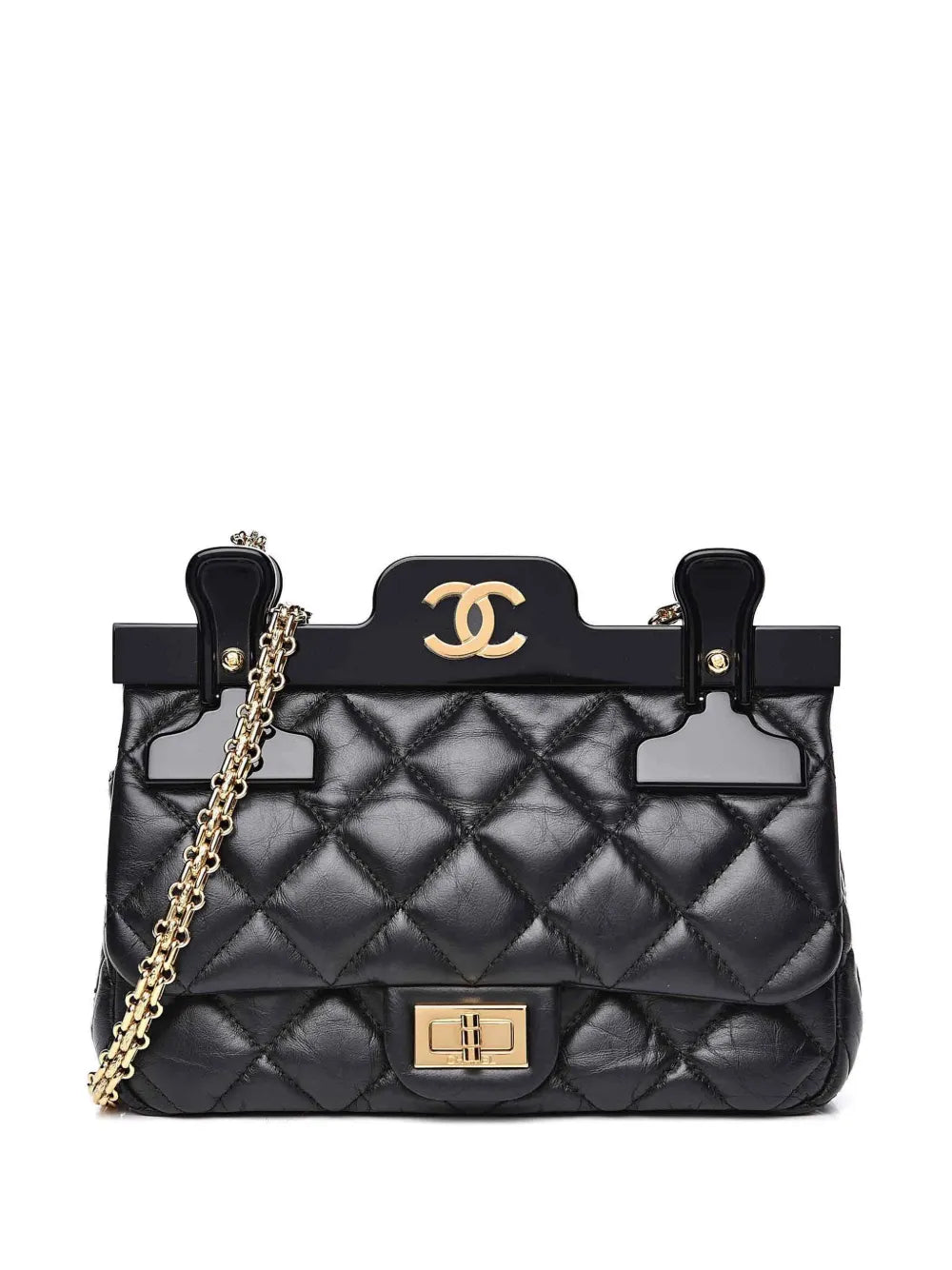 Chanel Pre Owned 2016 Small 255 Reissue Flap Hanger Shoulder Bag