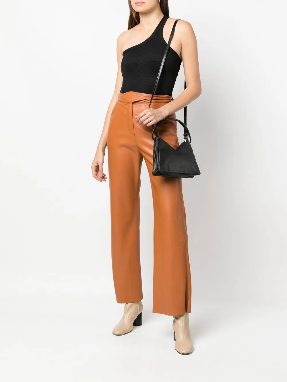 Staud Leather Shoulder Bag