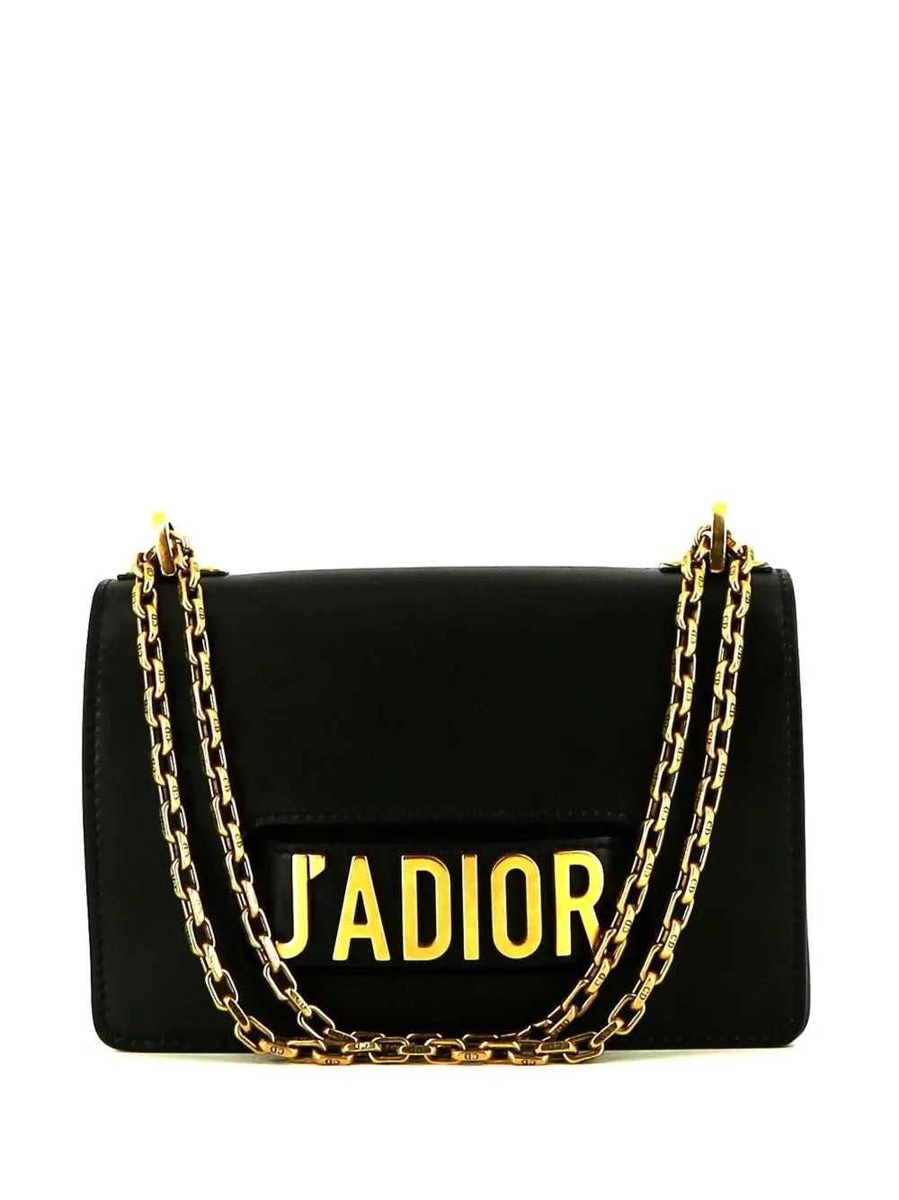 Christian Dior Pre Owned Jadior Leather Shoulder Bag