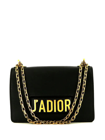 Christian Dior Pre Owned Jadior Leather Shoulder Bag