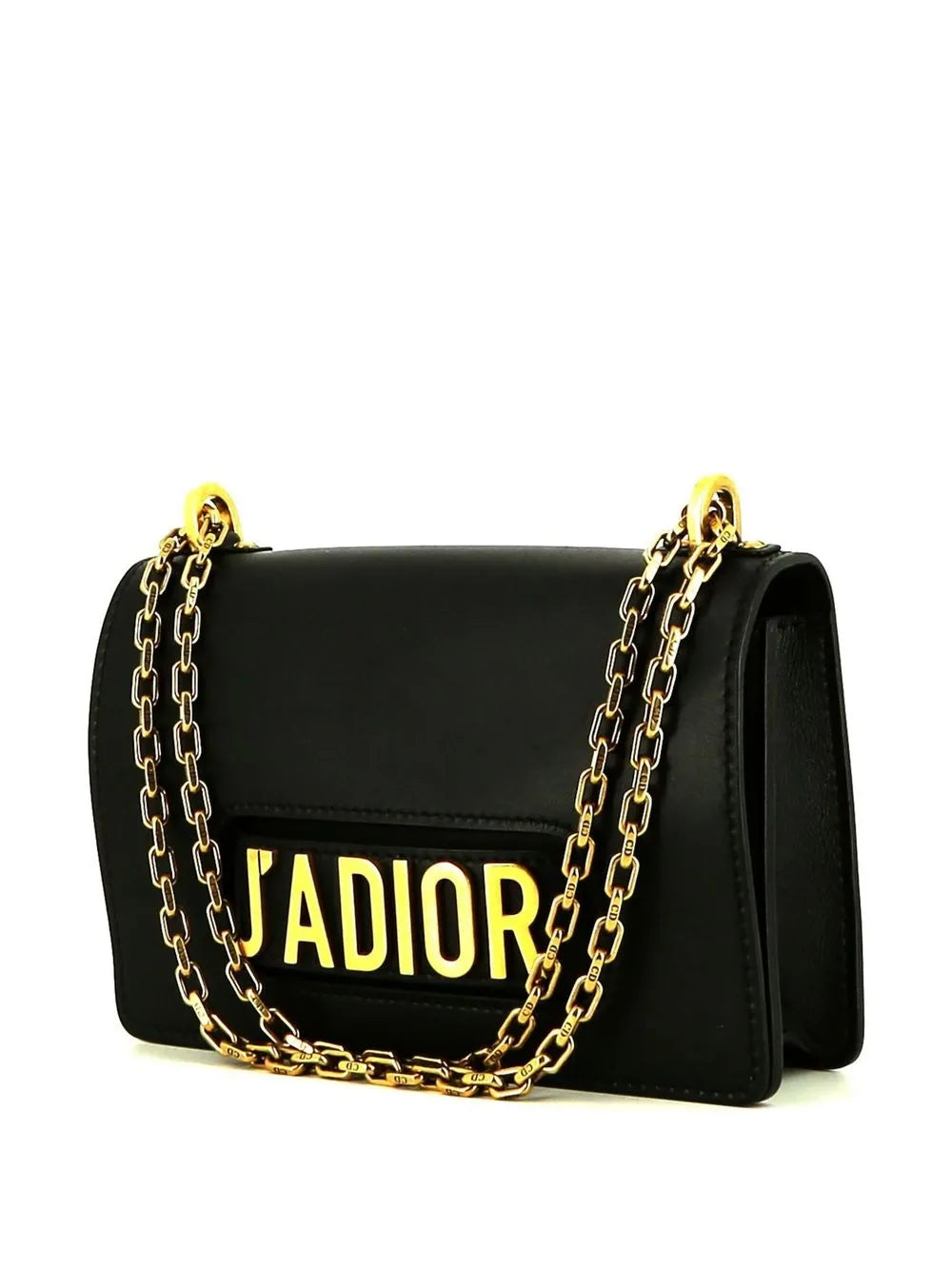 Christian Dior Pre Owned Jadior Leather Shoulder Bag