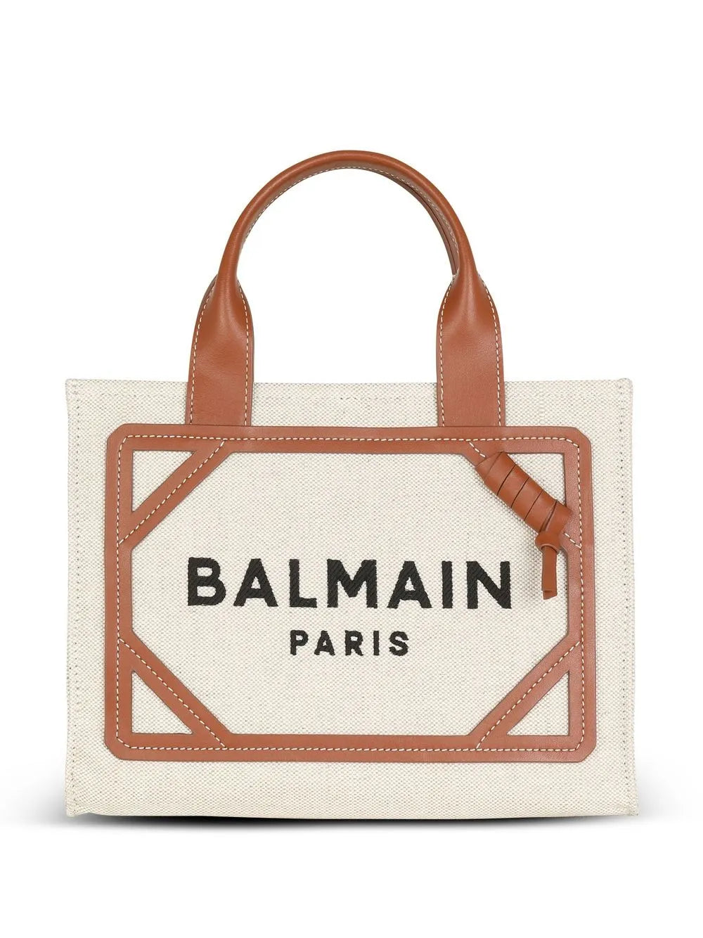 Balmain Small B Army Logo Tote Bag