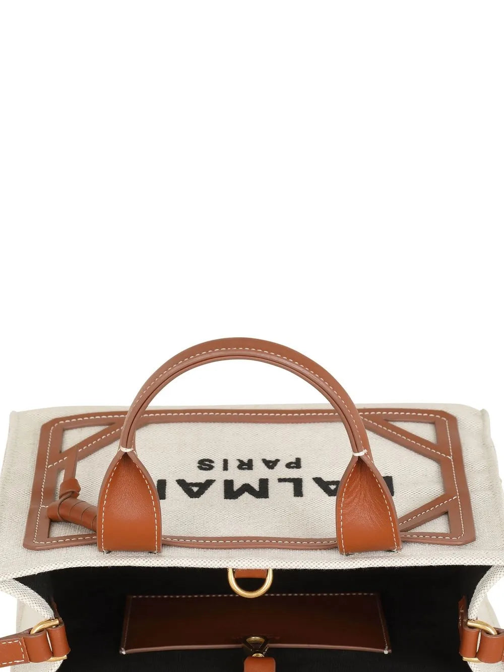 Balmain Small B Army Logo Tote Bag