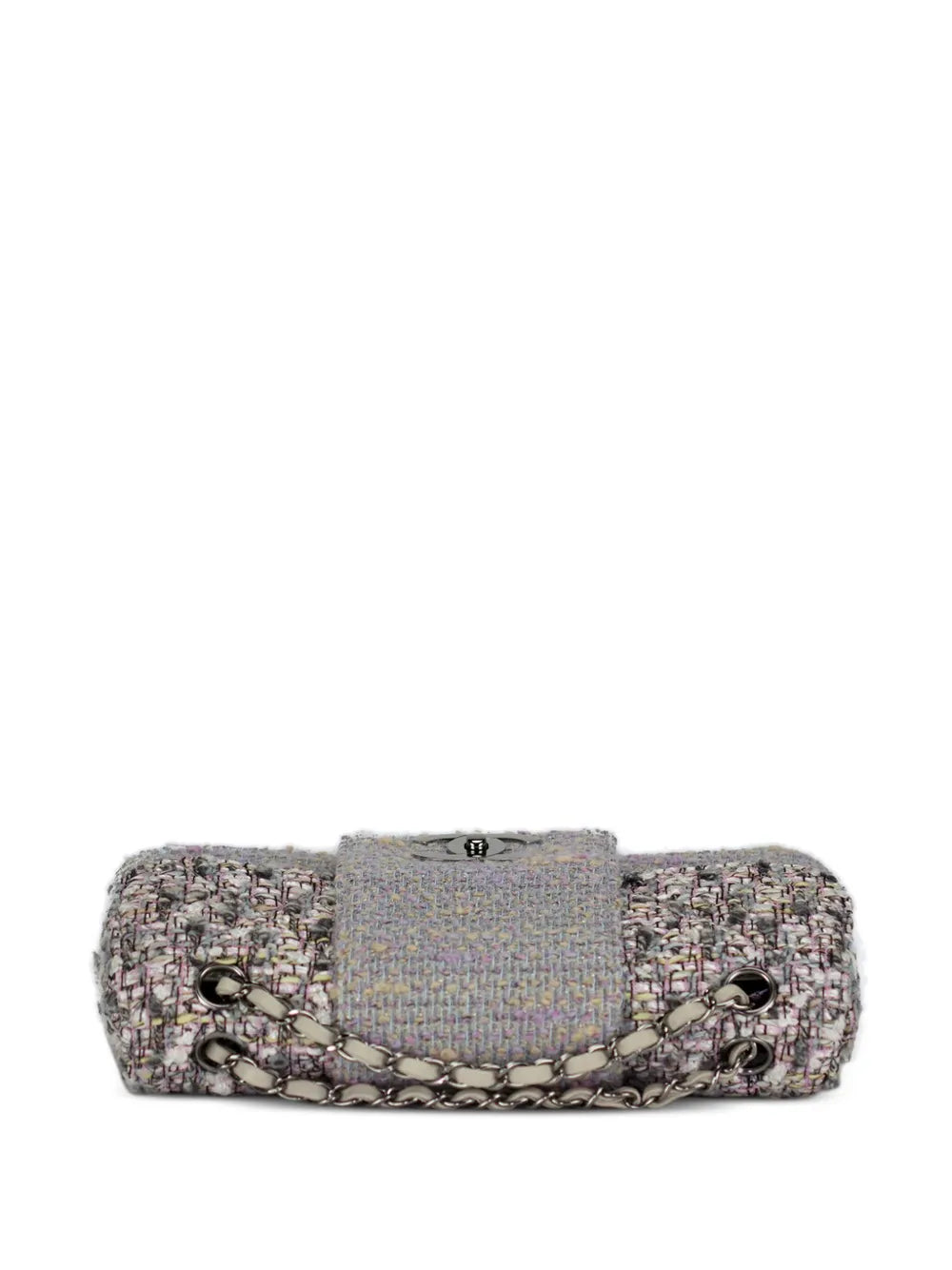 Chanel Pre Owned 2004 Jumbo Tweed Classic Flap Shoulder Bag