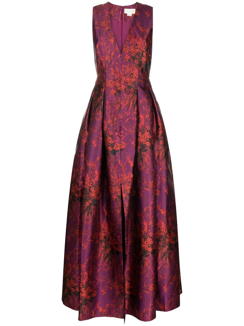 Sachin Babi Brooke Floral Print Evening Dress