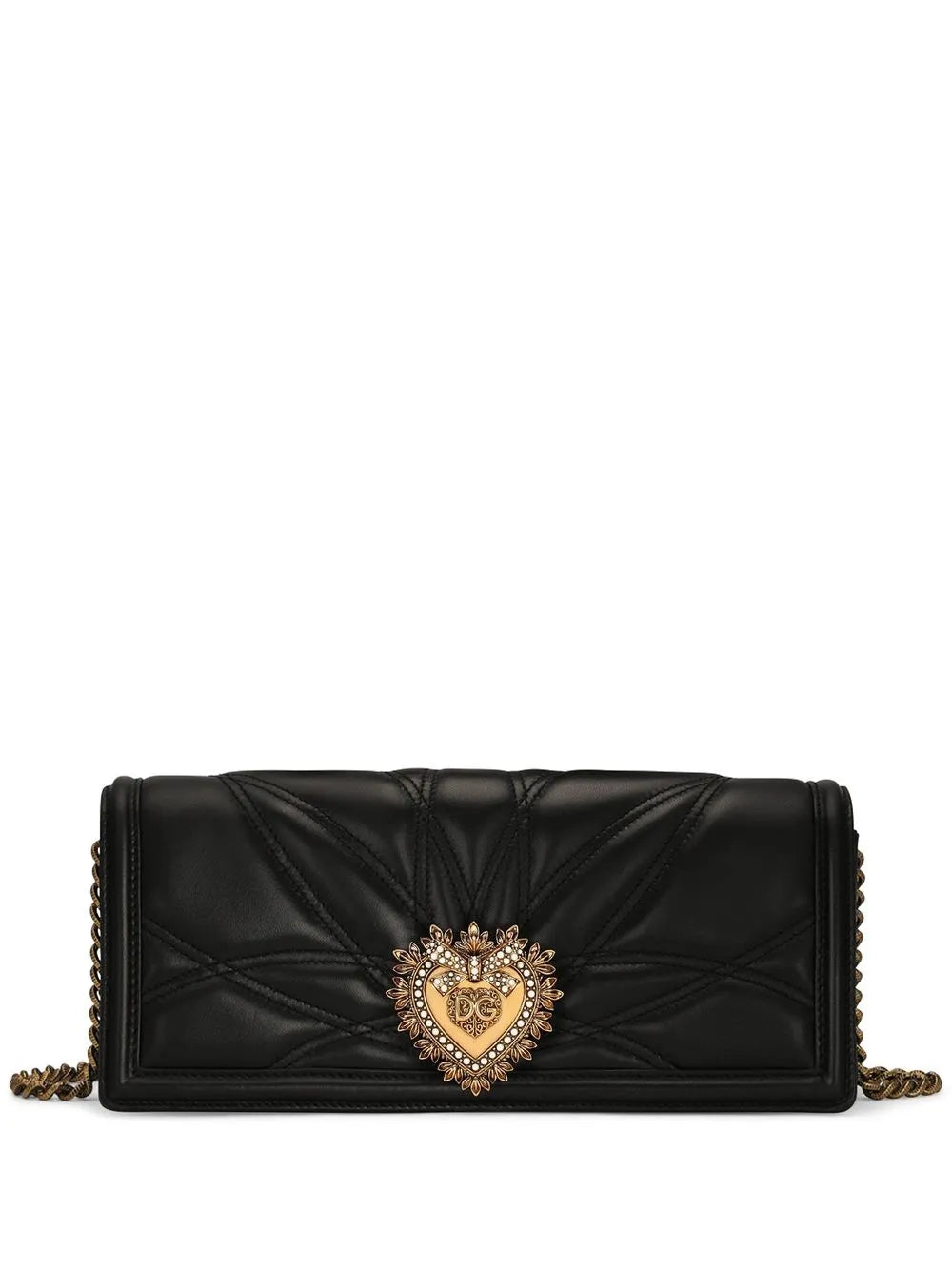 Dolce Gabbana Devotion Quilted Shoulder Bag