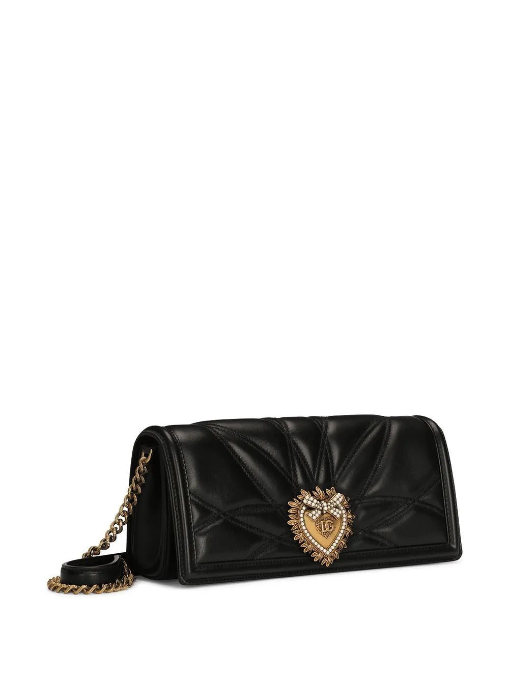 Dolce Gabbana Devotion Quilted Shoulder Bag