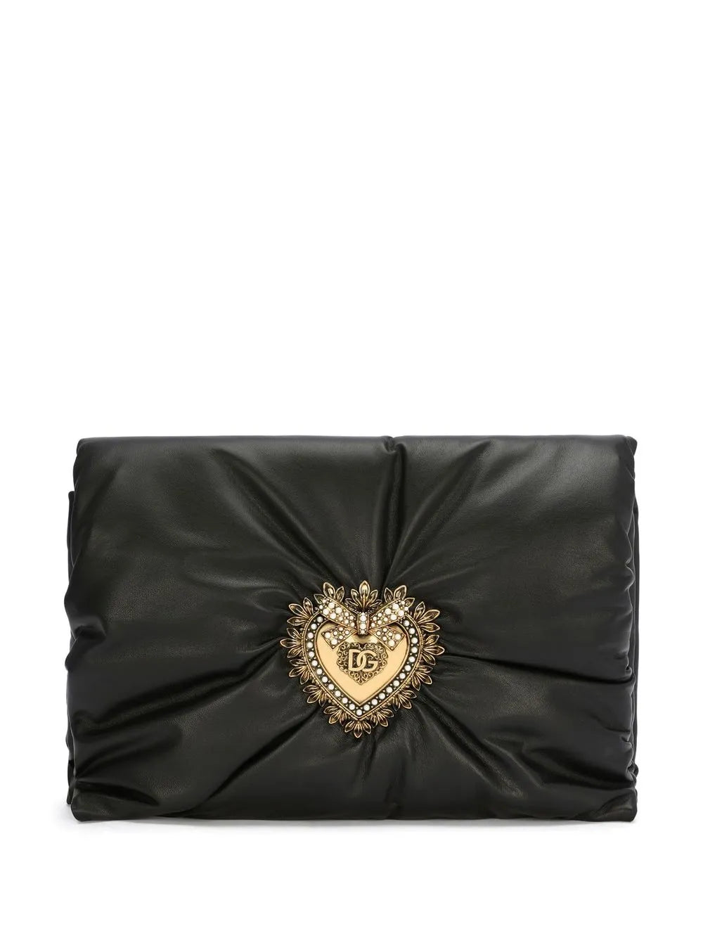 Dolce Gabbana Medium Devotion Soft Clutch