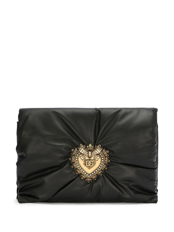 Dolce Gabbana Medium Devotion Soft Clutch