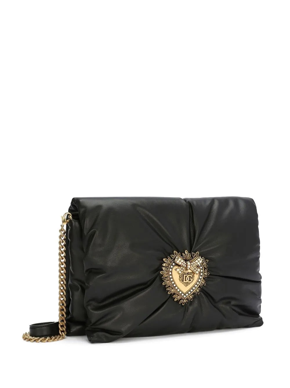 Dolce Gabbana Medium Devotion Soft Clutch