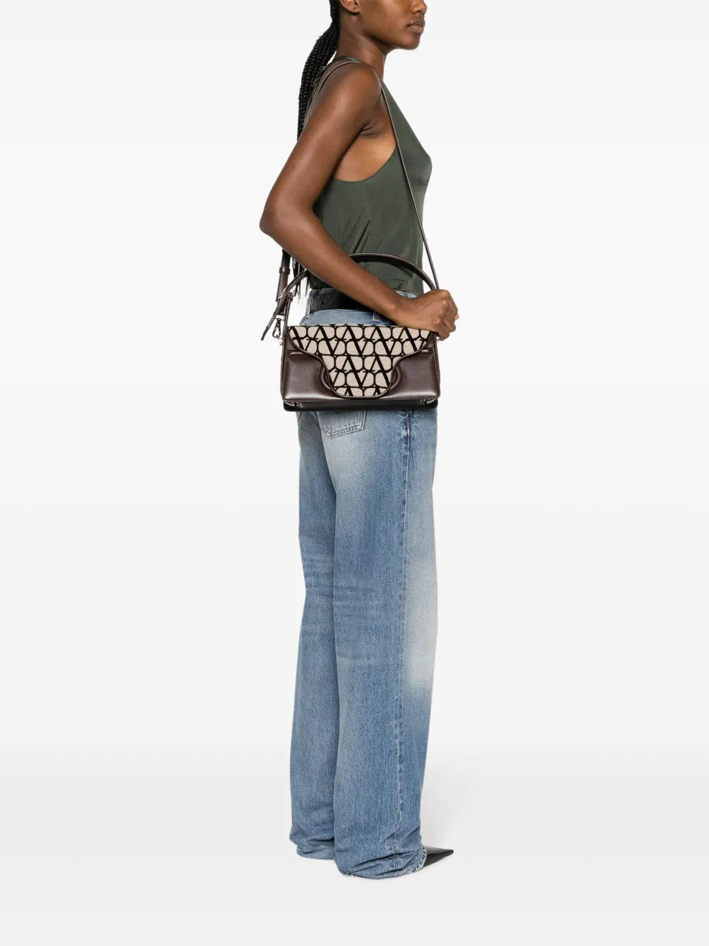 Valentino Garavani Le Grand Deuxieme Toile Iconographe Shoulder Bag