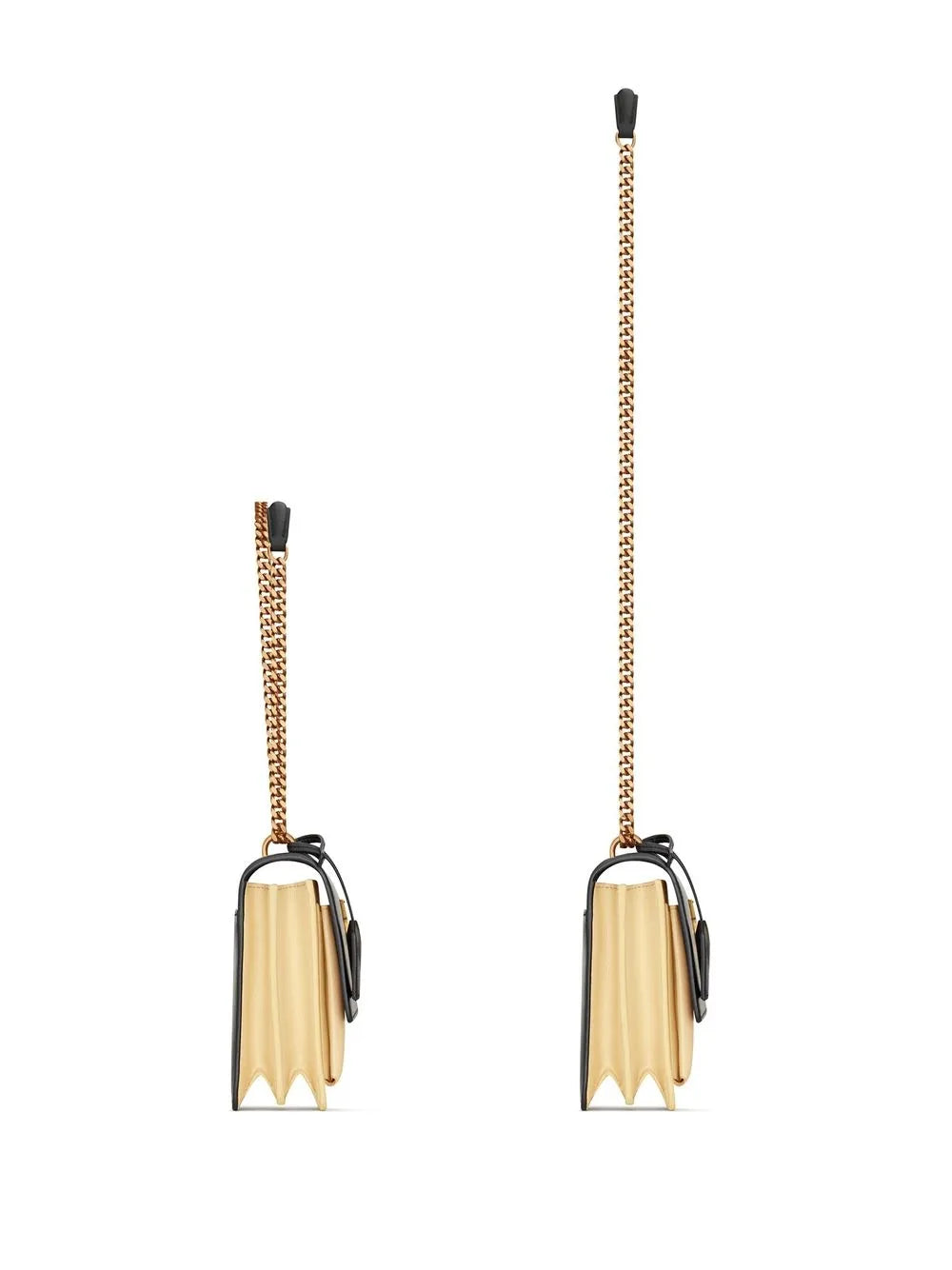 Saint Laurent Sunset Two Tone Shoulder Bag