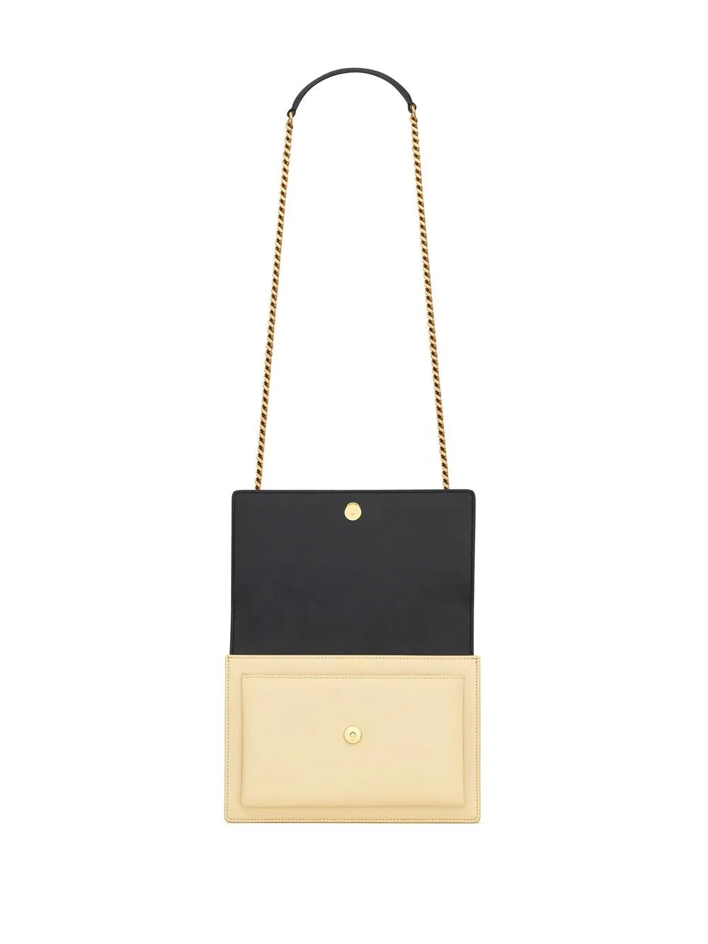 Saint Laurent Sunset Two Tone Shoulder Bag