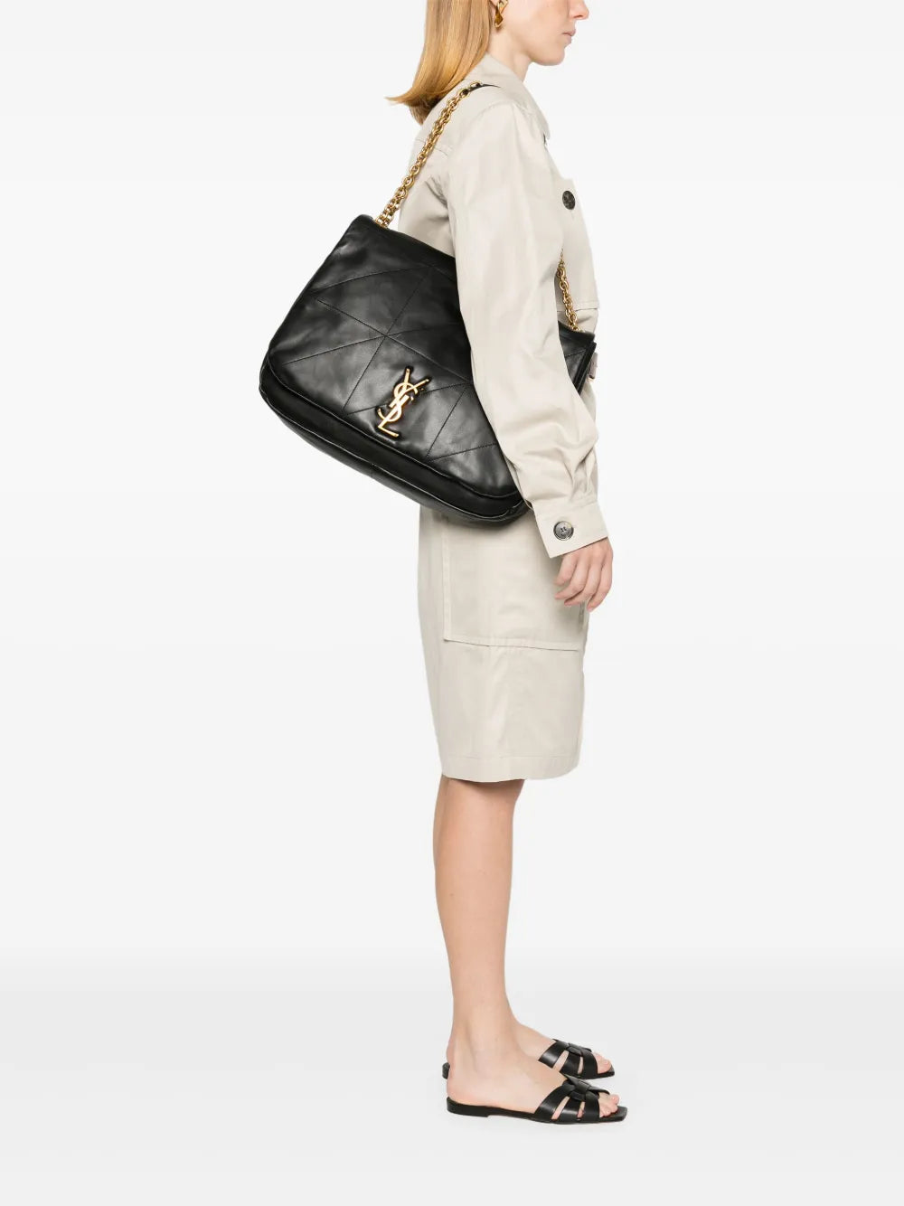 Saint Laurent Jamie Leather Shoulder Bag