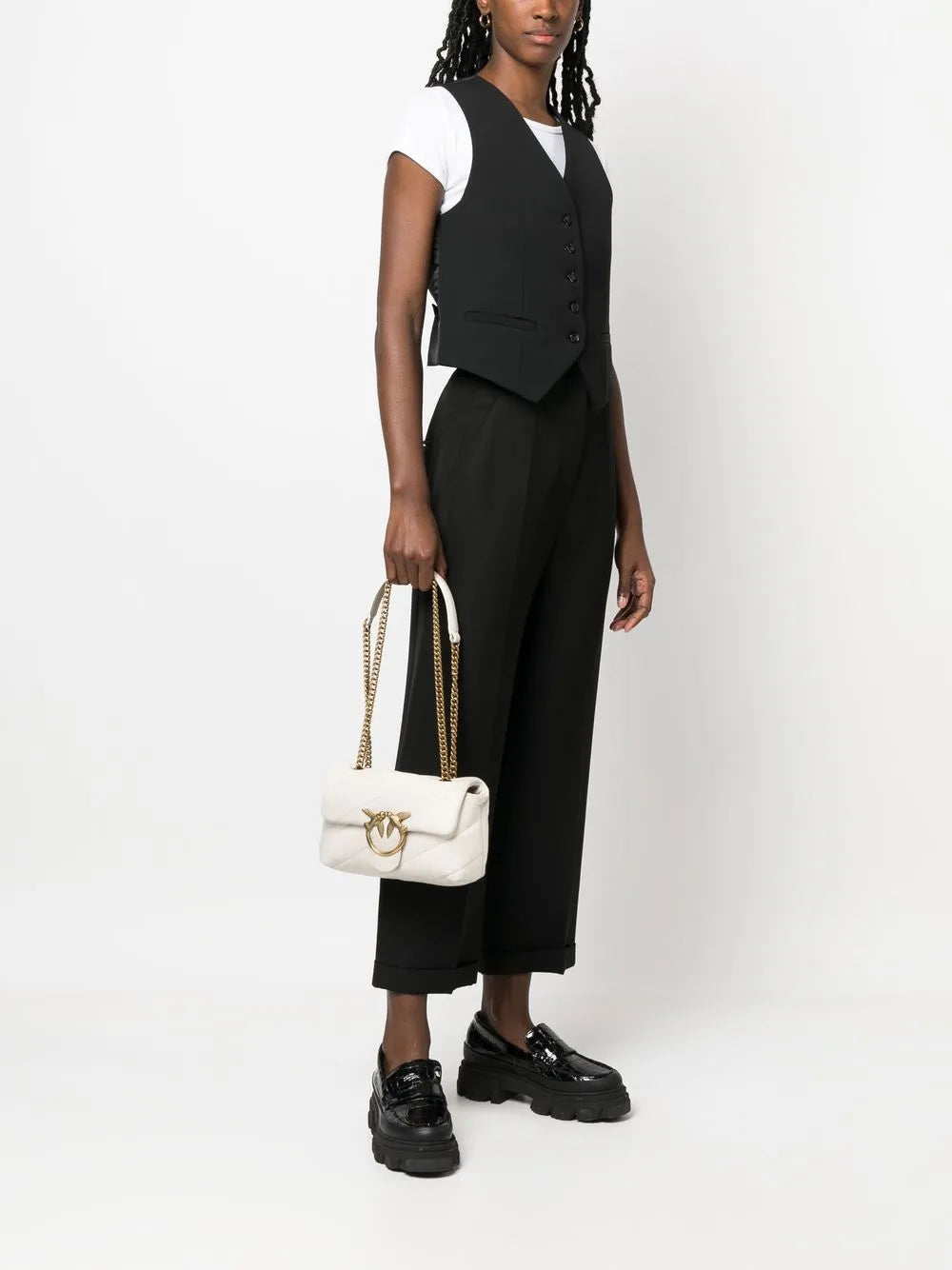 Pinko Quilted Shoulder Bag